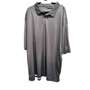 Men's PGA golf polo‎ Mens 4xlt Black And White Checkered Shirt